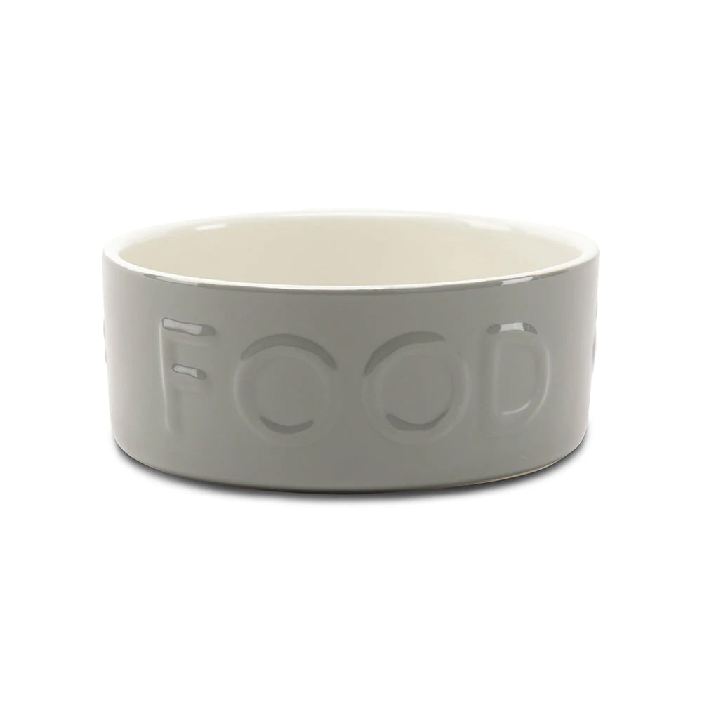 Scruffs Classic Grey Food Bowl 19cm