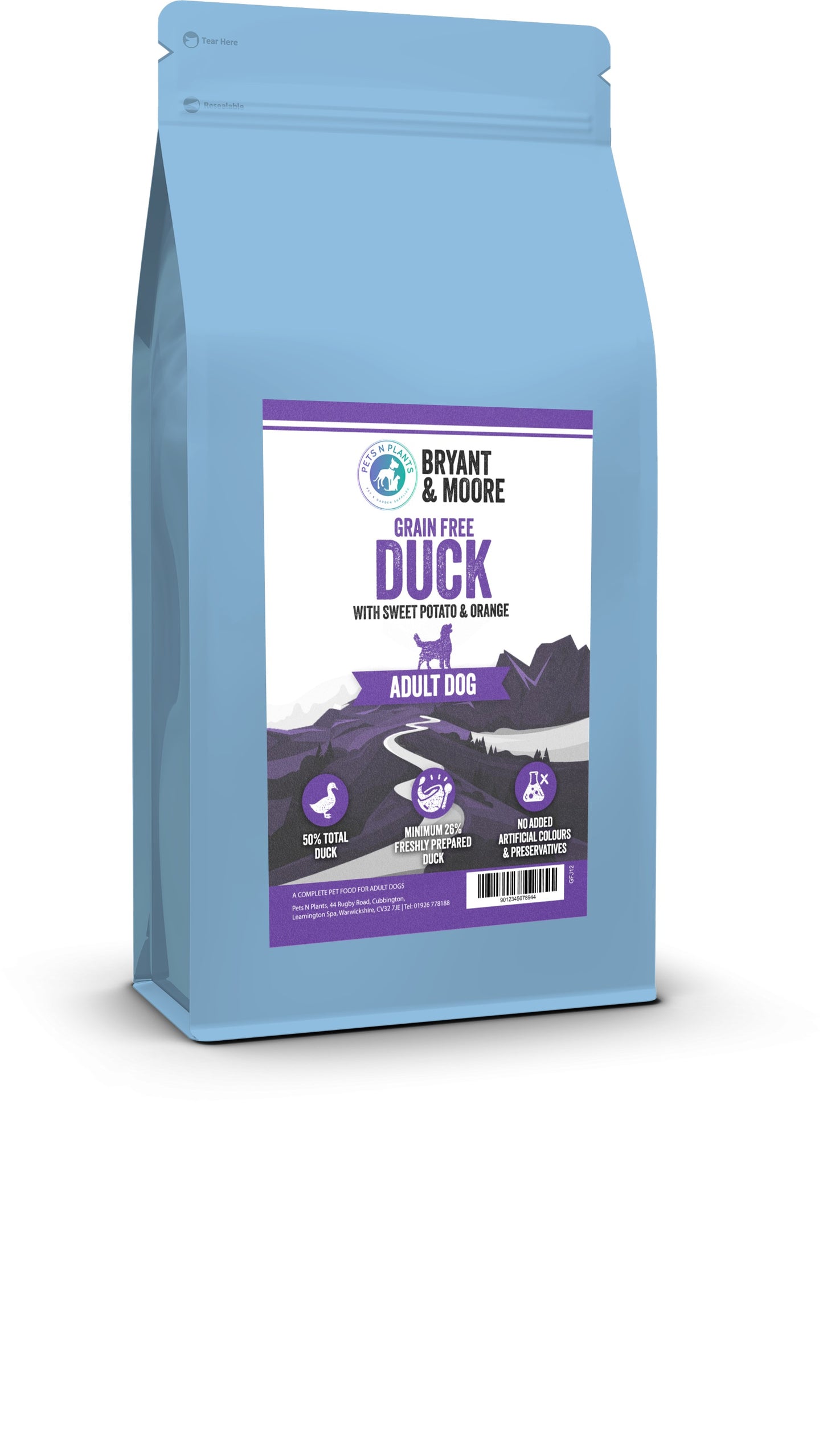 Pets N Plants Duck Grain Free 6kg