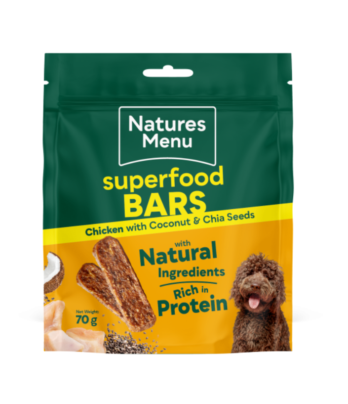 Natures Menu Country Hunter Superfood Bars Chicken