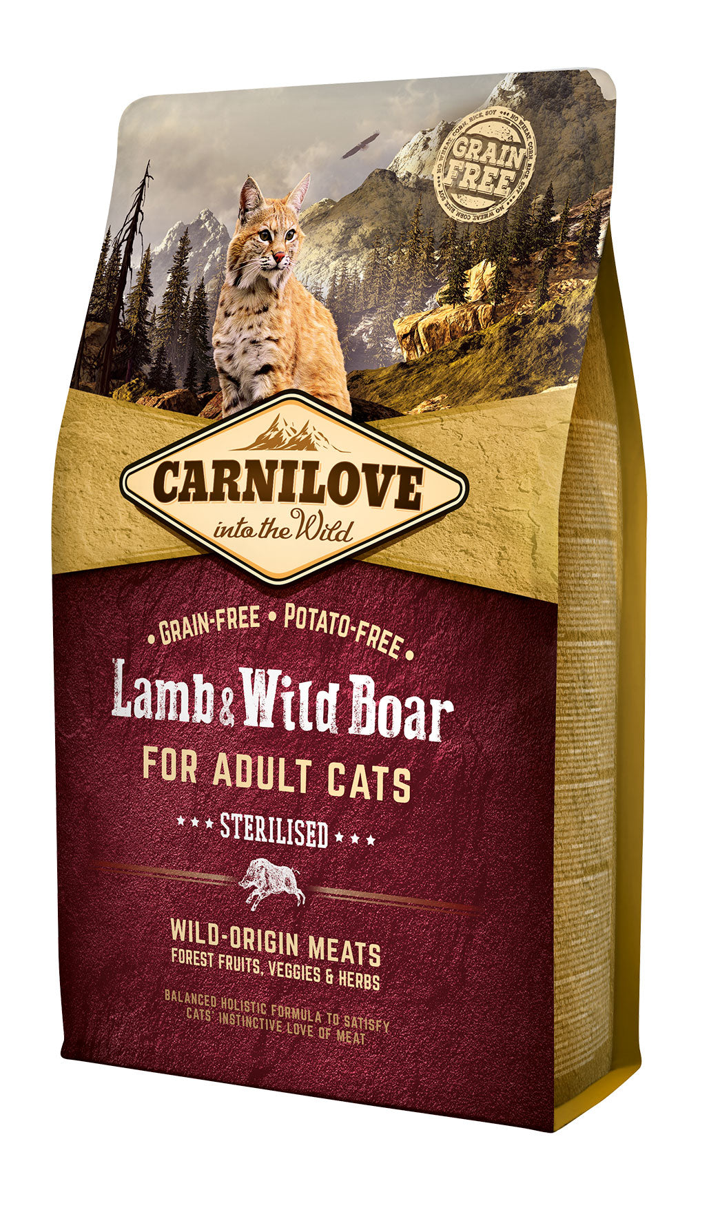 Carnilove Lamb & Wild Boar 2kg
