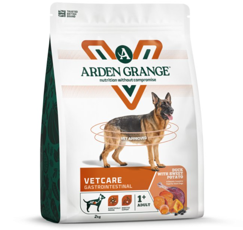 Arden Grange VetCare Gastrointestinal Duck with Sweet Potato 2kg