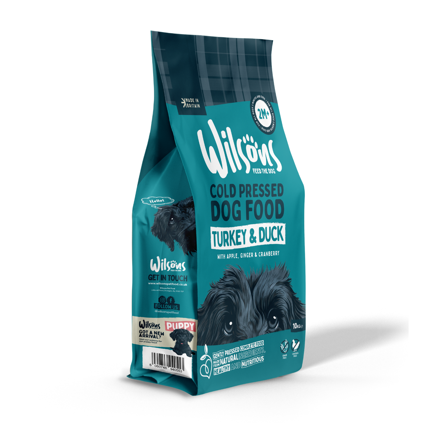 Wilsons Turkey and Duck Cold Pressed 2kg