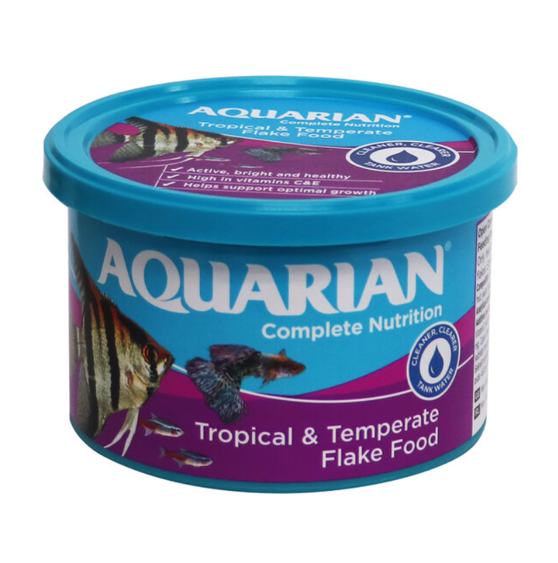 Aquarian Tropical Flake Food 25g