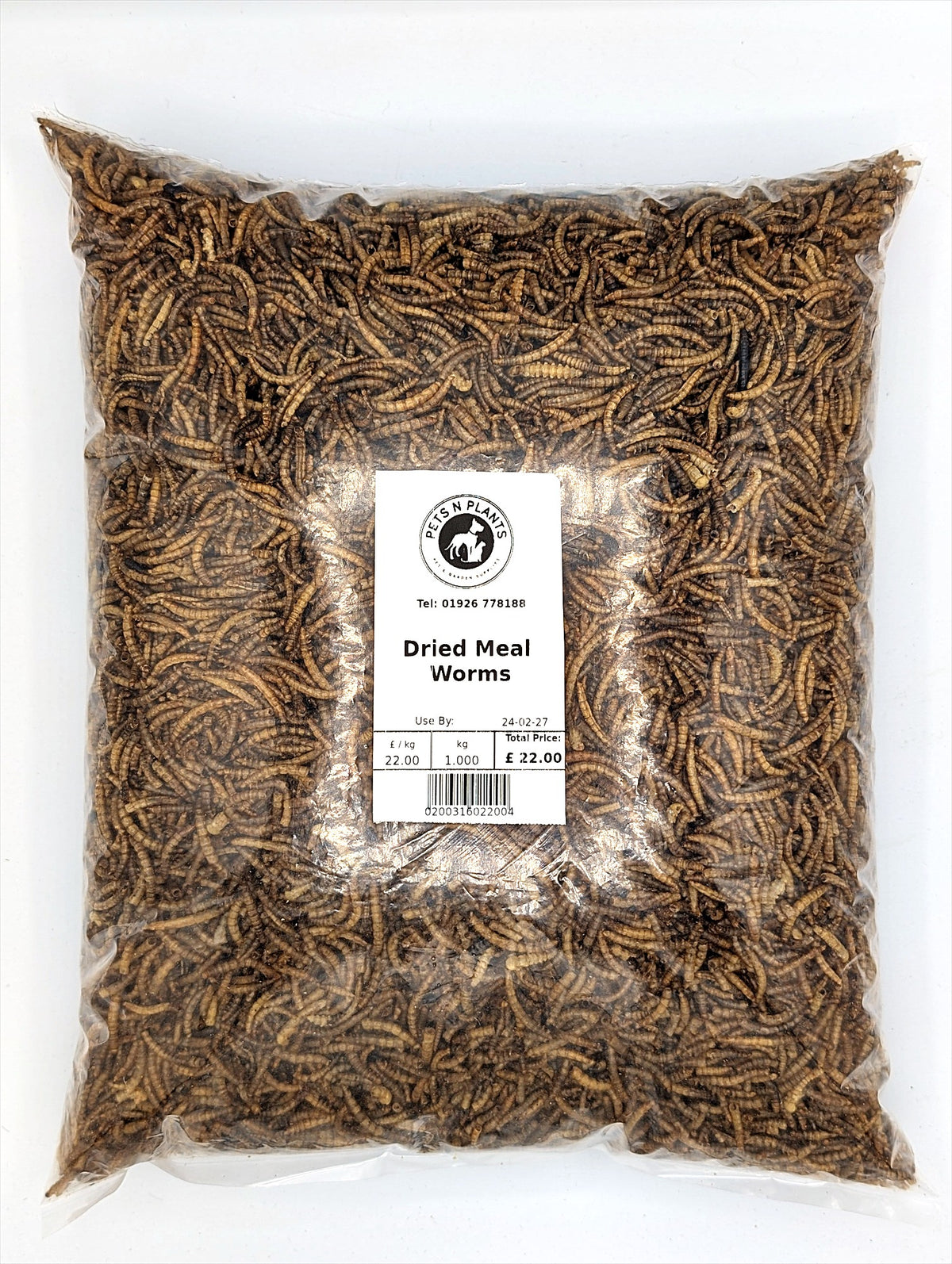 Dried Mealworms 1kg