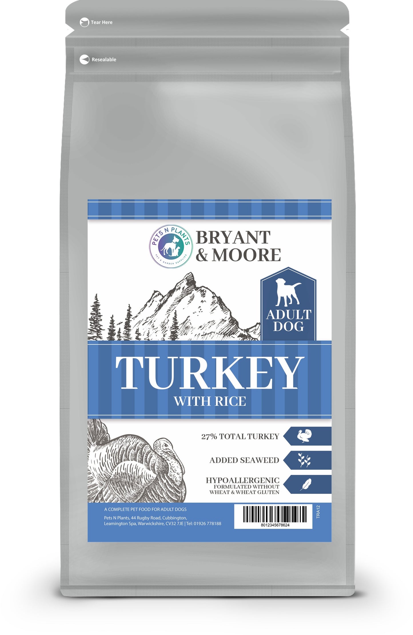 Pets N Plants Super Premium Turkey 12kg