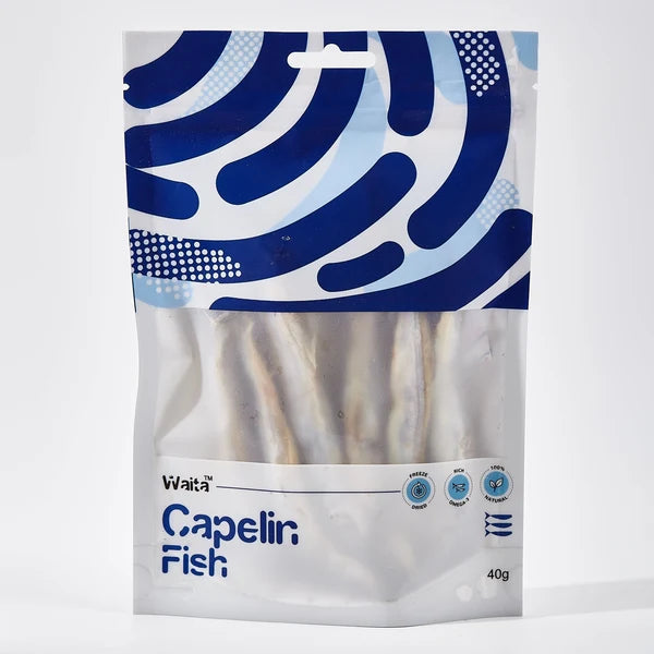 Waita Pet Freeze Dried Capelin 40g