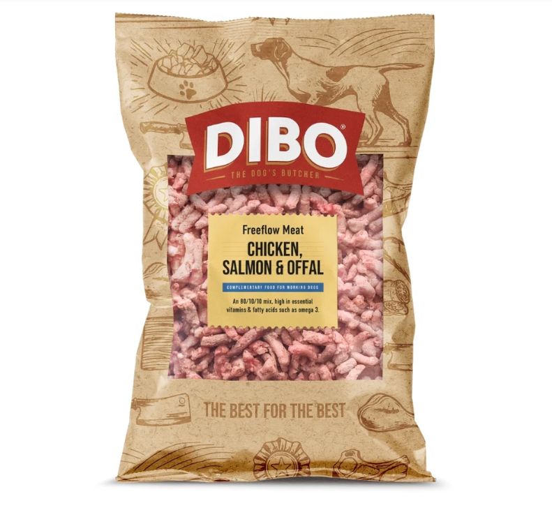 Dibo Chicken/Salmon/Offal Freeflow Mince 1kg