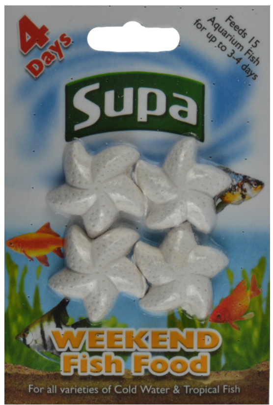 Supa Weekend Fish Food 4 days
