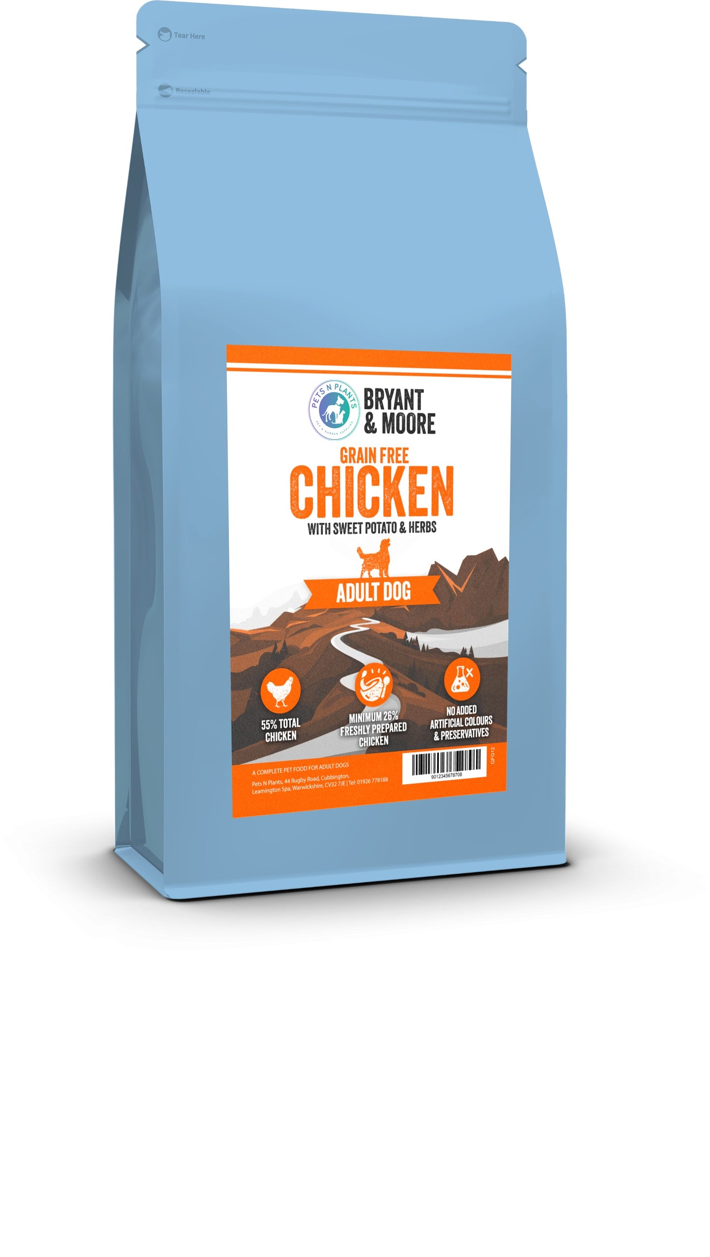 Pets N Plants Chicken Grain Free 6kg