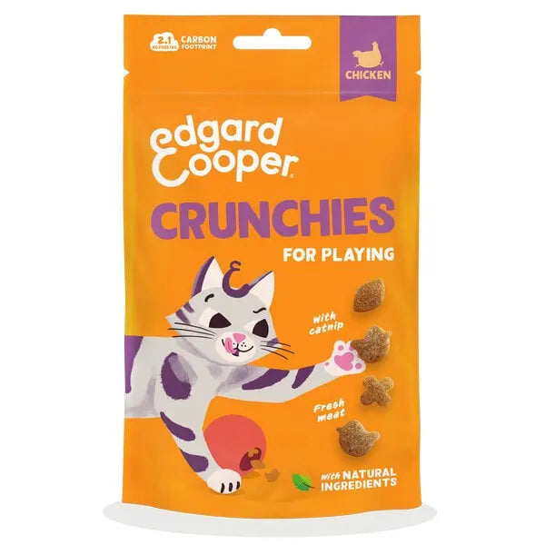 Edgard Cooper Crunchies Chicken & Catnip 50g