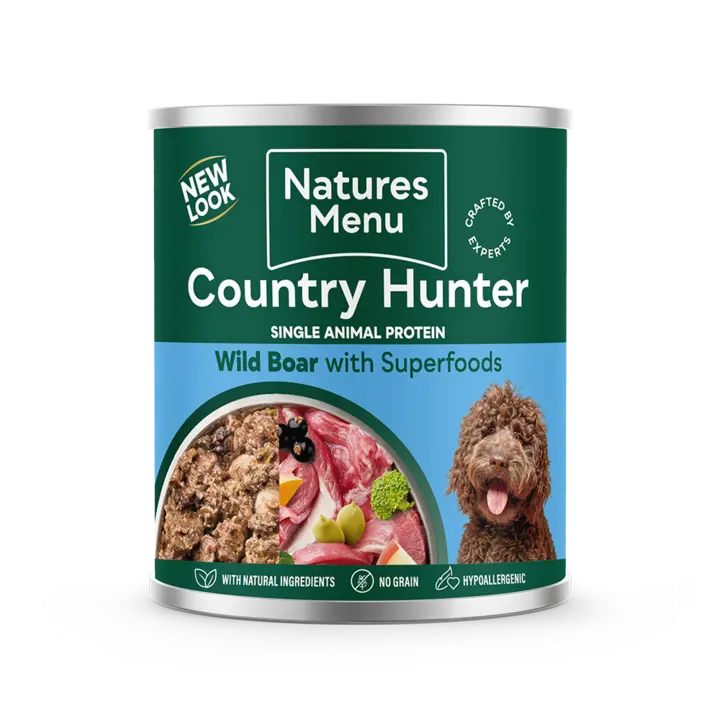 Natures Menu Tin Wild Boar 600g