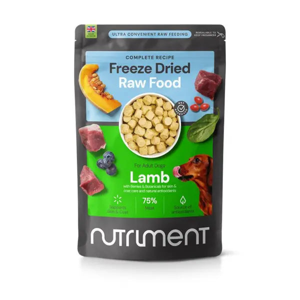 Nutriment Freeze Dried Raw Treats Lamb