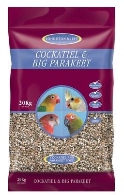J&J Cockatiel & Lovebird 20kg