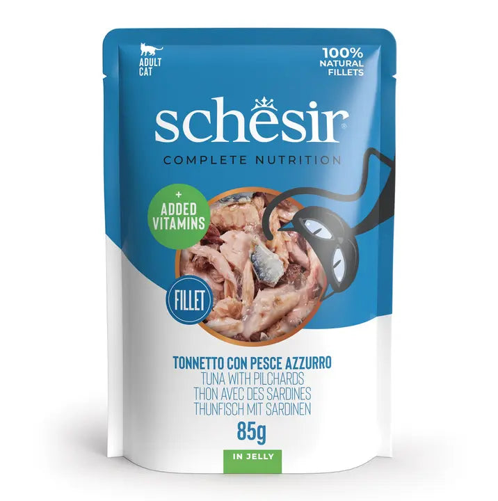 Schesir Cat Pouch Tuna & Pilchards 85g