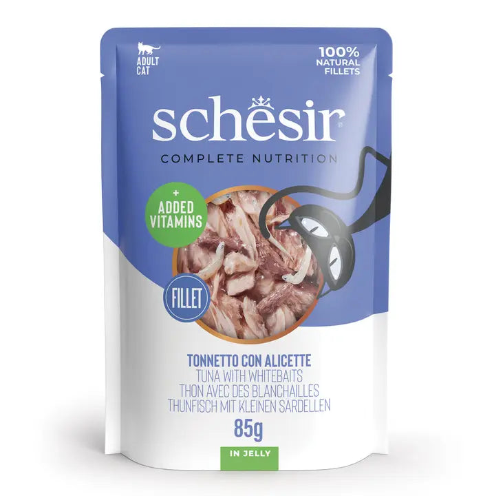 Schesir Cat Pouch Tuna & Whitebait 85g