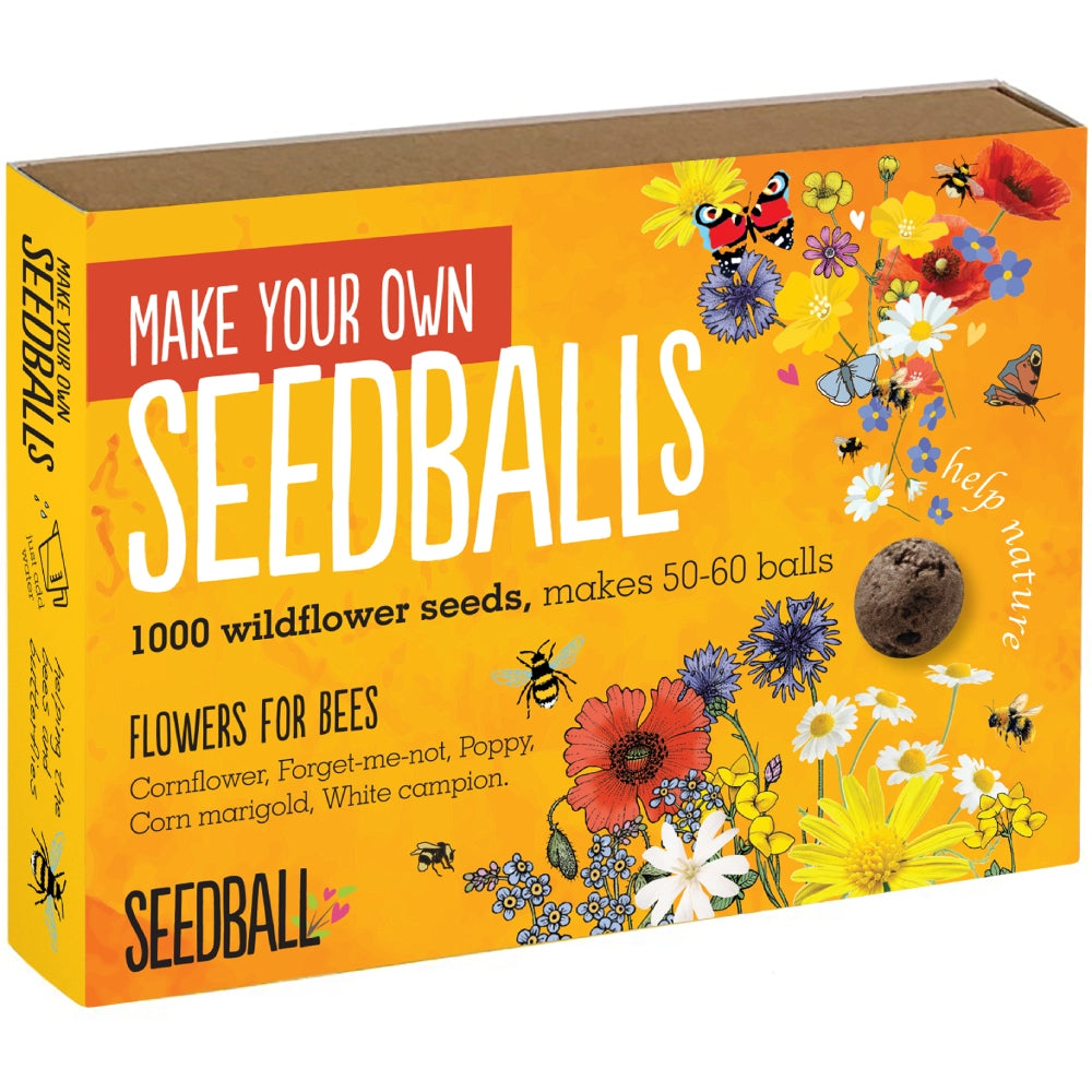 Seedball Make Your Own Seedball Kit - Flowers for Bees