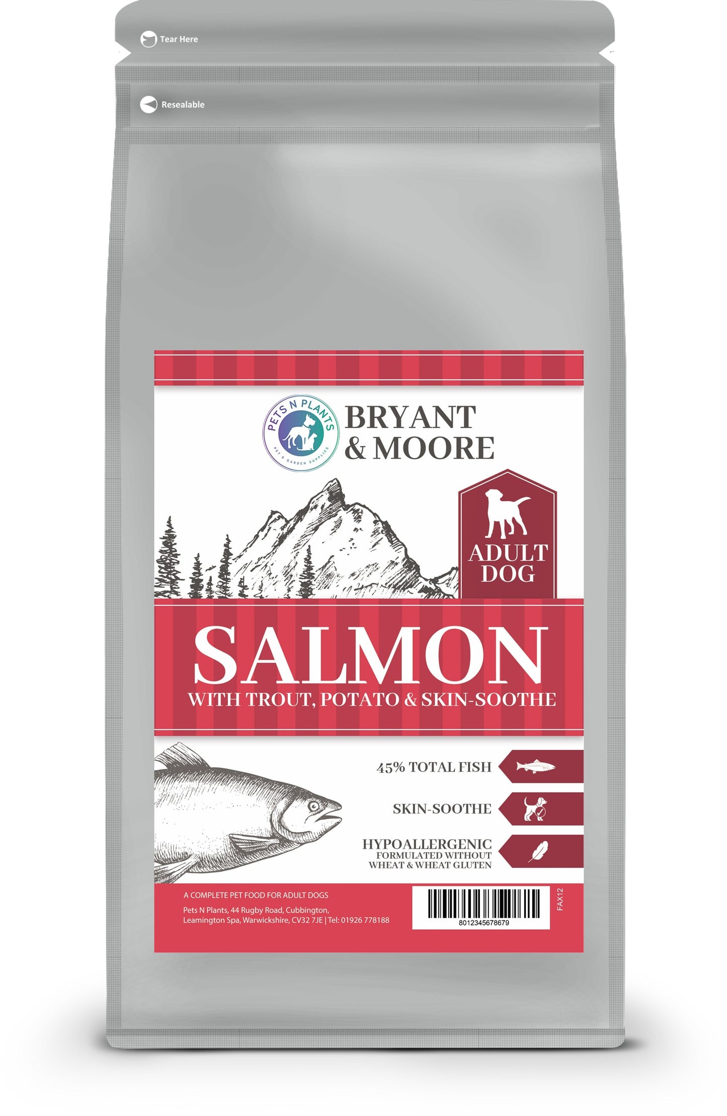Pets N Plants Super Premium Skin Soothe Salmon 12k