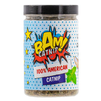 BAM! Catnip 100% American Catnip tub