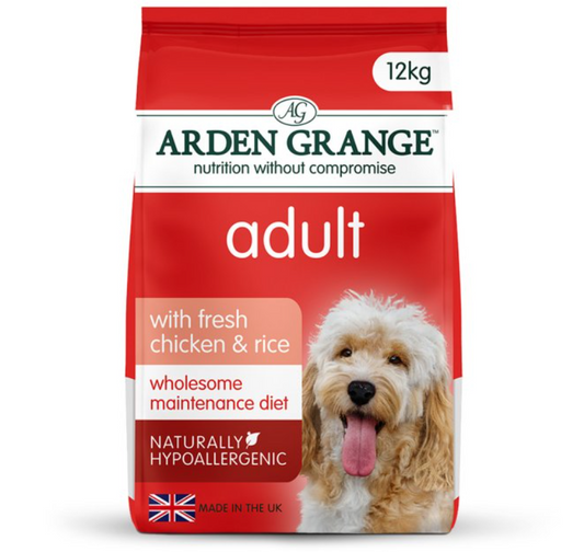 Arden Grange Chicken & Rice Adult 12kg