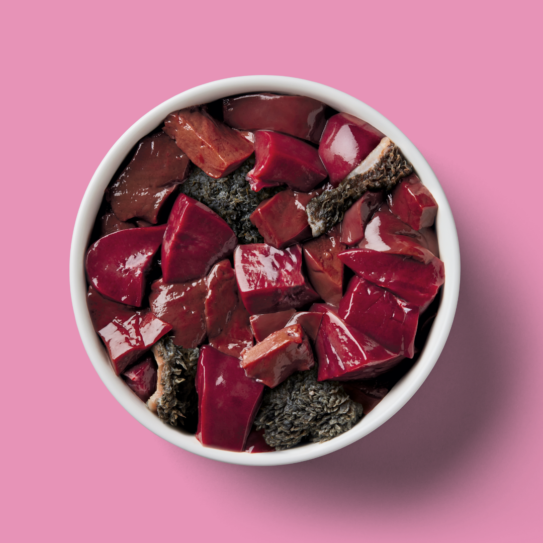 Bowl of Nutriment Just Offal raw dog food