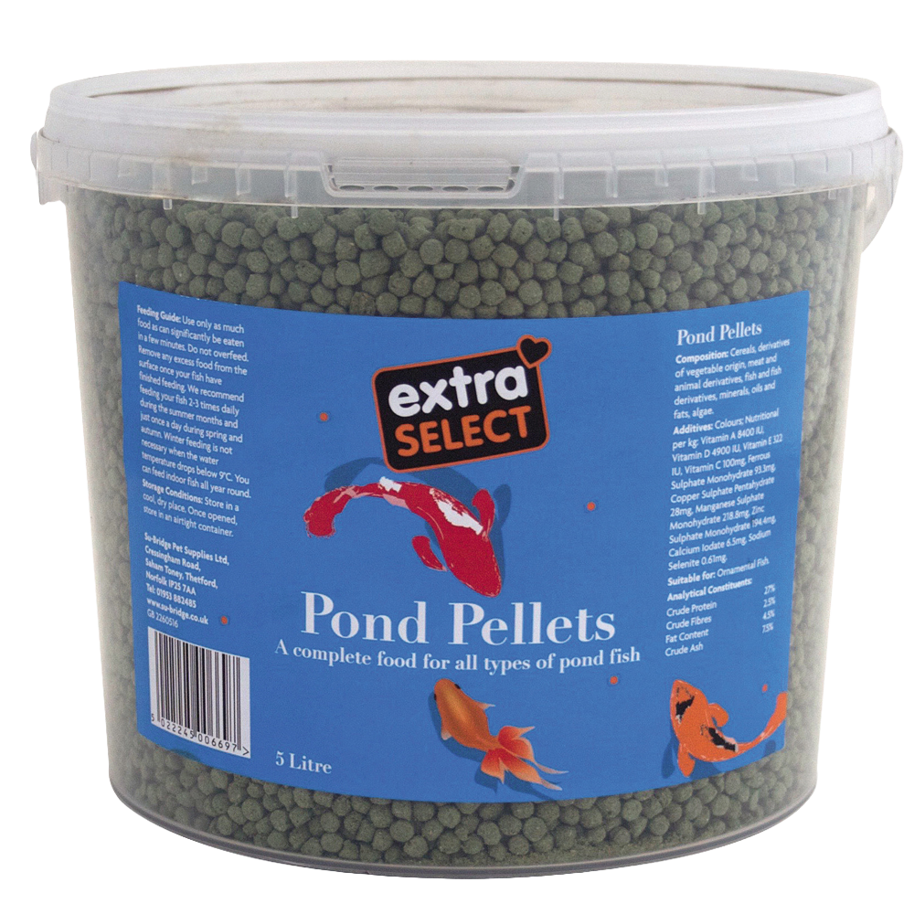 Extra Select Pond Pellets 5 litre tub