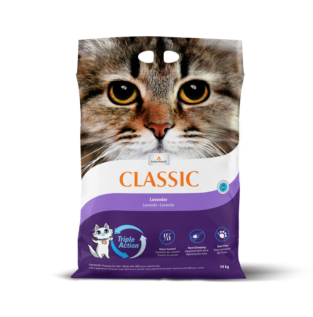 Intersand Cat Litter Lavender 14kg