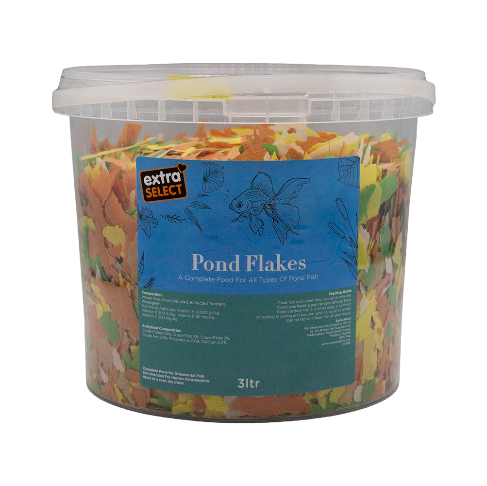 Extra Select Pond Flakes tub