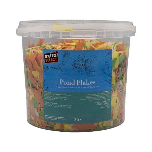 Extra Select Pond Flakes tub
