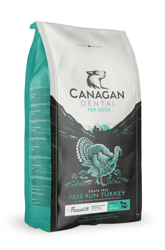 Canagan Dog Dental Turkey Grain Free 2kg