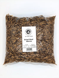 Dried Mealworms Weighed 500g