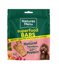 Natures Menu Country Hunter Superfood Bars Salmon