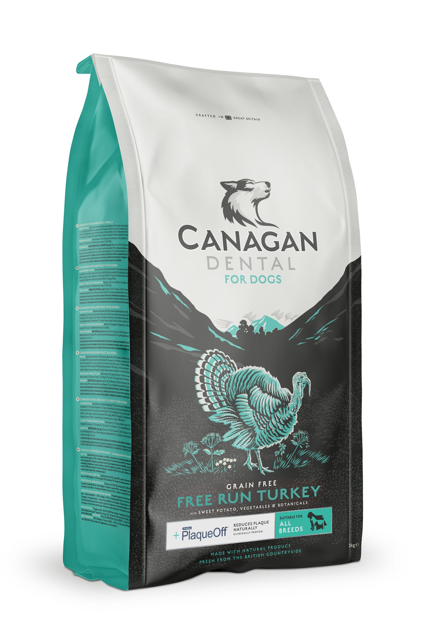 Canagan Dog Dental Turkey 6kg