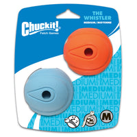 Chuckit Whistler ball medium dog toy