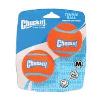 Chuckit tennis balls medium 2 pack for dogs