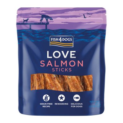 Fish 4 Dogs Salmon Sticks 85g