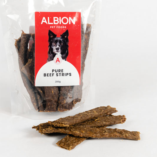 Albion Beef Strips 200g