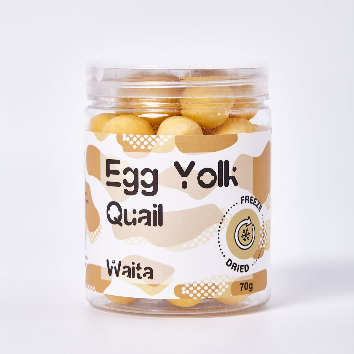 Waita Quail Egg Yolk Freeze Dried 70g