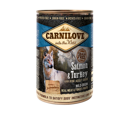 Carnilove Dog Wet Food Tins Adult Salmon