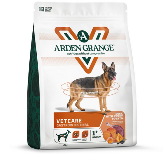 Arden Grange VetCare Gastrointestinal Duck with Sweet Potato 2kg
