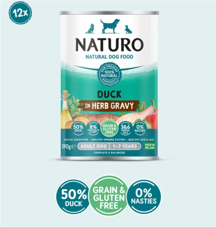 Naturo Duck Can 390g