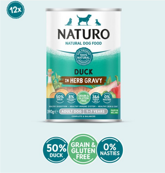 Naturo Duck Can 390g