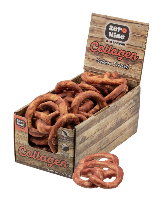 Collagen Salmon Pretzel x 1