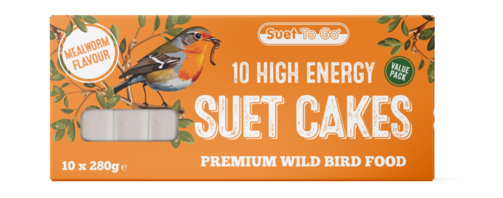 Suet to Go Mealworm 10 Suet Block