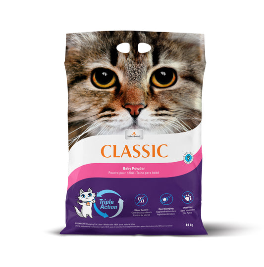 Intersand Cat Litter Baby Powder 14kg