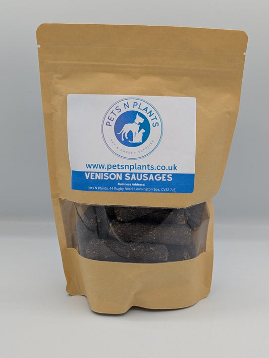 Pets N Plants Venison Sausages