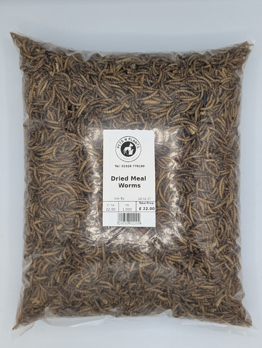 Dried Mealworms 1kg