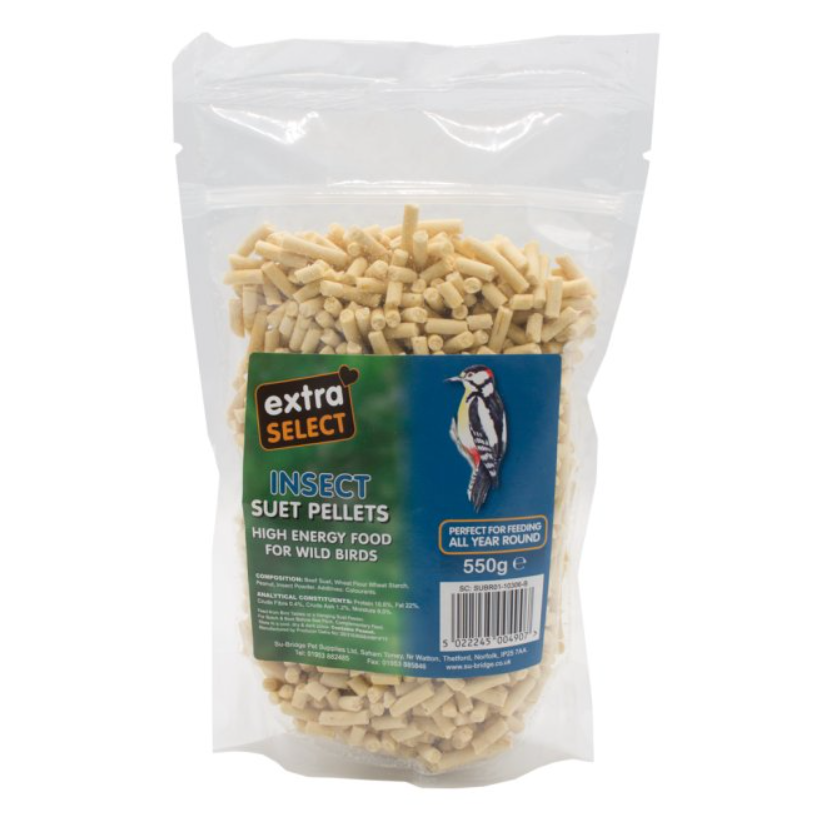Extra Select Insect Suet Pellet 550g