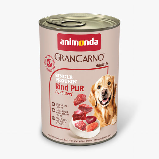 Animonda GranCarno Single Protein Pure Beef 400g wet dog food