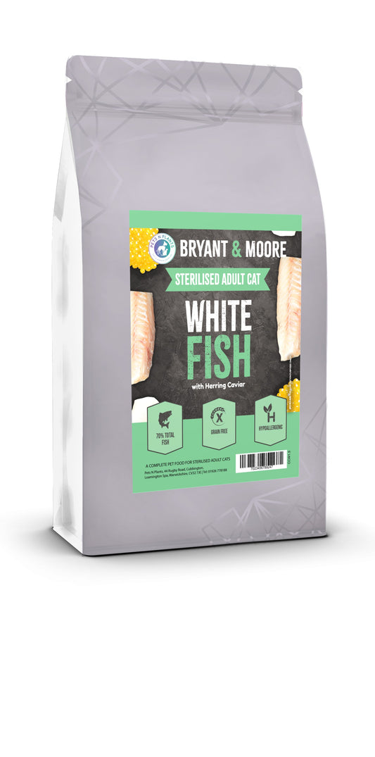 Pets N Plants Adult White Fish and Caviar Cat Food 1.5kg