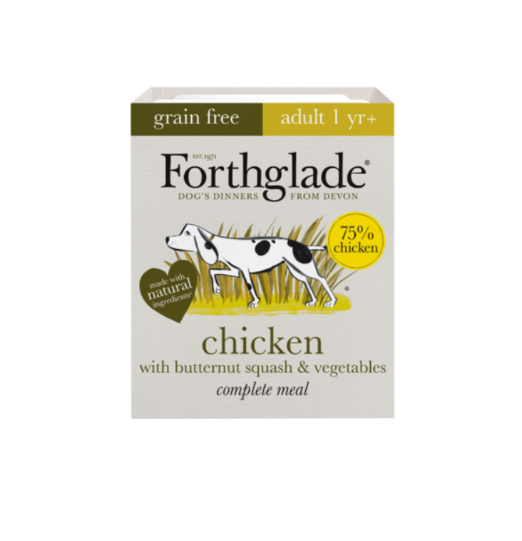 Forthglade chicken with veg